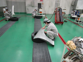 板金研修会　外板修正（基礎）コース